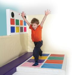 Musical Squares Toy for Visual and Auditory Stimulation